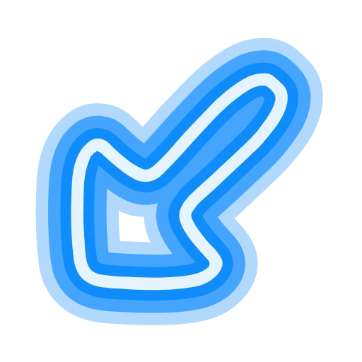 Стикер 53 neon emojis