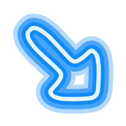 Стикер 52 neon emojis