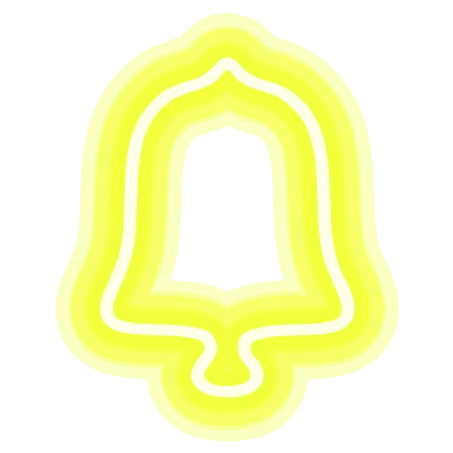Стикер 11 neon emojis