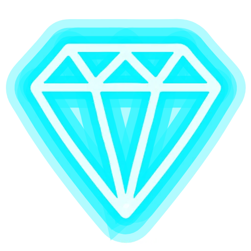Стикер 31 neon emojis