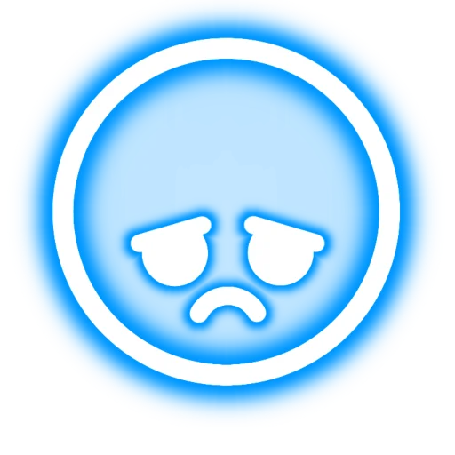 😞 Стикер «Neon Pins» для Telegram