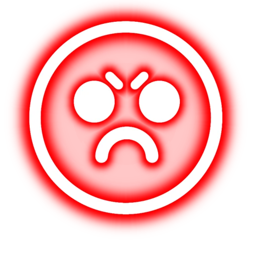😡 Стикер «Neon Pins» для Telegram