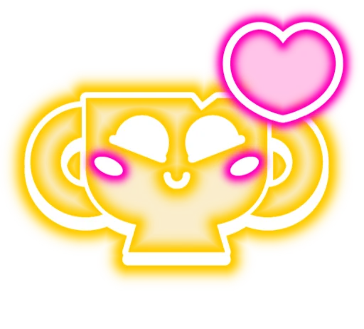 🥰 Стикер «Neon Pins» для Telegram