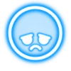 😭 Эмодзи «Neon Pins» для Telegram