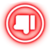 👎 Эмодзи «Neon Pins» для Telegram