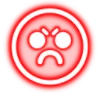 😡 Эмодзи «Neon Pins» для Telegram