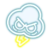 🌩️ Эмодзи «Neon Pins» для Telegram