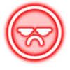 😠 Эмодзи «Neon Pins» для Telegram