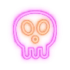 Стикер 57 💀Неоновые эмодзи