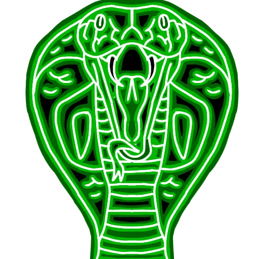 🐍 Стикер «Neon» для Telegram