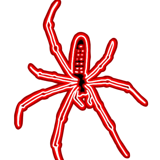 🕷 Стикер «Neon» для Telegram