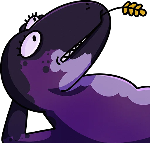 🤪 Стикер «MemeDino Nerai [PVE]» для Telegram