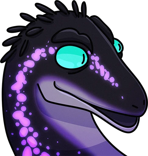 😃 Стикер «MemeDino Nerai [PVE]» для Telegram