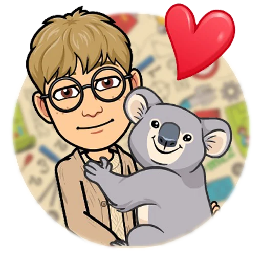 🤗 Стикер «Ботан» для Telegram