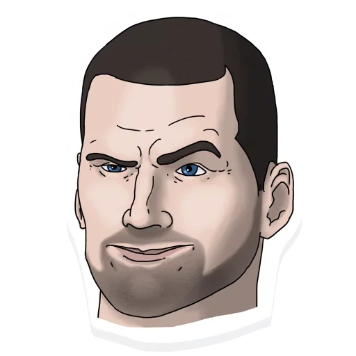 🤨 Стикер «Hееште меня» для Telegram