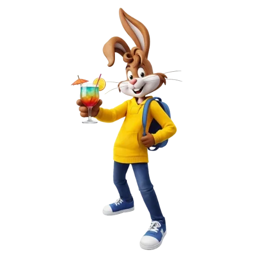 🐇 Стикер «Nesquik Bunny» для Telegram