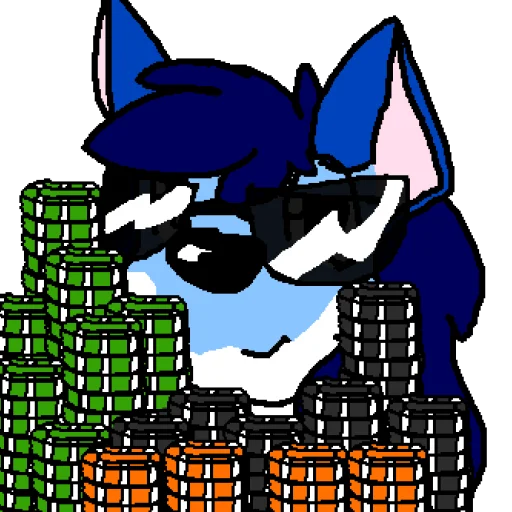 ♠️ Стикер «NesterTheWolf» для Telegram
