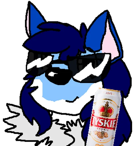 🍺 Стикер «NesterTheWolf» для Telegram