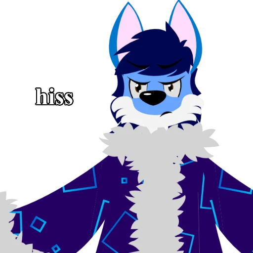 😾 Стикер «NesterTheWolf» для Telegram
