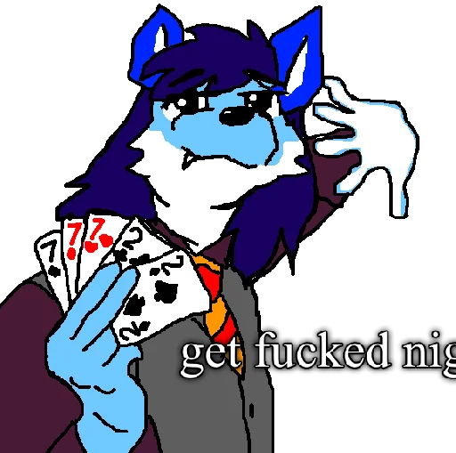 😘 Стикер «NesterTheWolf» для Telegram