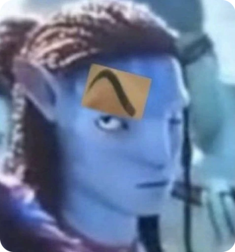 🤨 Стикер «cursed avatar» для Telegram