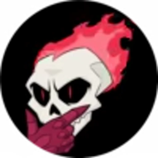 ☠ Эмодзи «the horror >» для Telegram