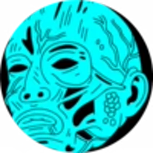 ☠ Эмодзи «the horror >» для Telegram