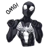 🦹‍♀️ Эмодзи «Spiderman codes» для Telegram