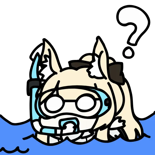 ⁉ Эмодзи «Amiya / Arknights» для Telegram