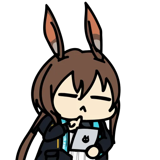 😐 Эмодзи «Amiya / Arknights» для Telegram