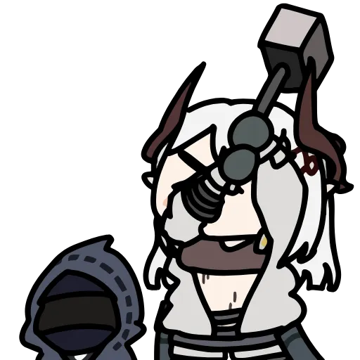 🔨 Эмодзи «Amiya / Arknights» для Telegram