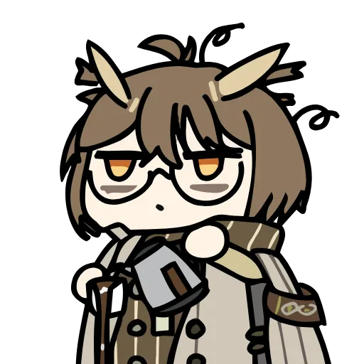 😐 Эмодзи «Amiya / Arknights» для Telegram