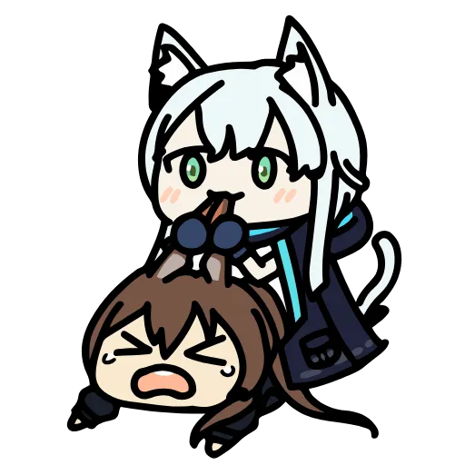 Стикерпак Amiya / Arknights для Telegram