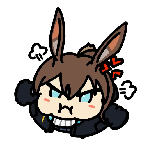 😡 Эмодзи «Amiya / Arknights» для Telegram