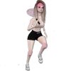 🏸 Эмодзи «Pink girly codes» для Telegram