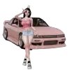 🧍‍♀ Эмодзи «Pink girly codes» для Telegram