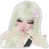 😘 Эмодзи «Pink girly codes» для Telegram