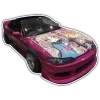 🏎 Эмодзи «Pink girly codes» для Telegram