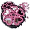 🏎 Эмодзи «Pink girly codes» для Telegram
