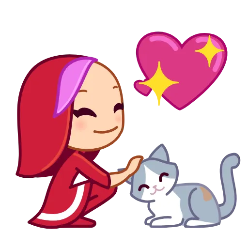 💖 Эмодзи «random anime» для Telegram