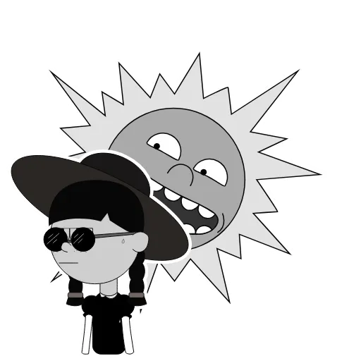🌞 Эмодзи «random anime» для Telegram