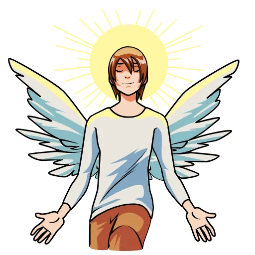 👼 Эмодзи «random anime» для Telegram