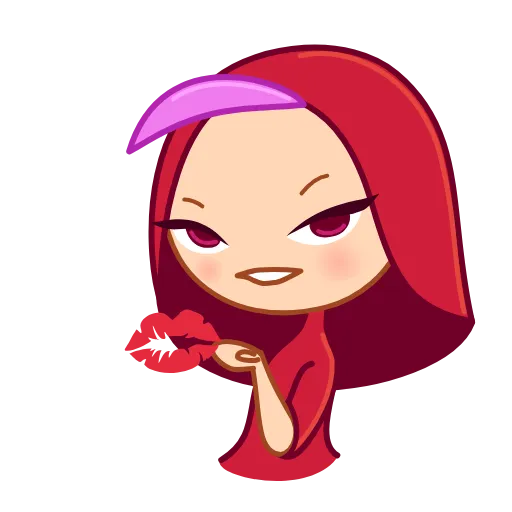 😘 Эмодзи «random anime» для Telegram