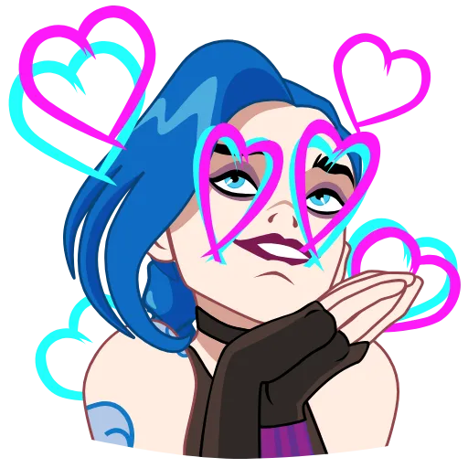 🥰 Эмодзи «random anime» для Telegram