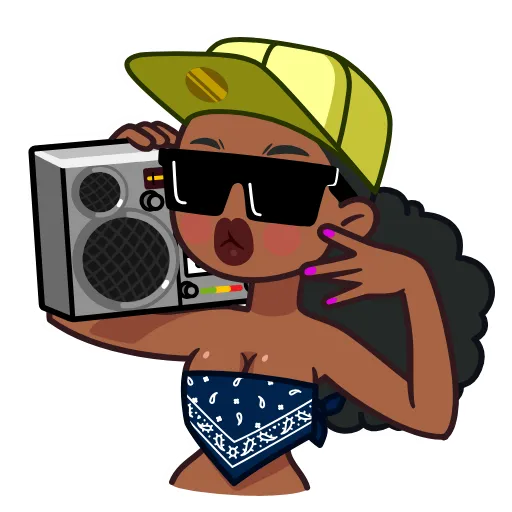 🎤 Эмодзи «Random collection» для Telegram