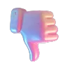 👎 Эмодзи «3D neural» для Telegram