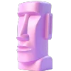 🗿 Эмодзи «3D neural» для Telegram