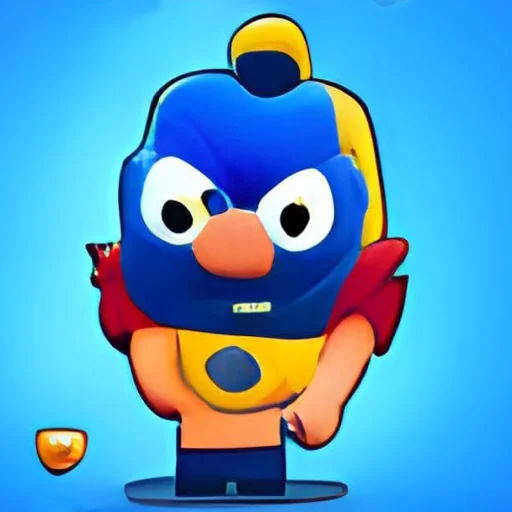 👻 Стикер «Нейронный Бравл Старс» для Telegram
