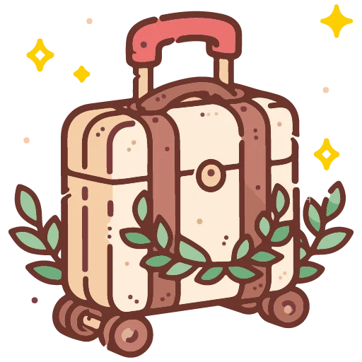 🧳 Стикер «cute doodle» для Telegram