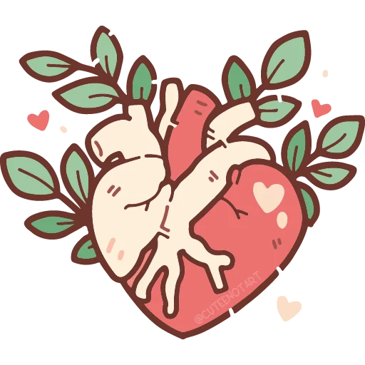 Стикерпак cute doodle для Telegram